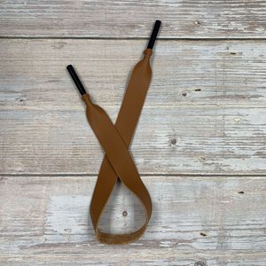 Leather <b>eyeglass</b> <b>frame</b> lanyard, neck strap <b>eyeglass</b> chain, simple anti-loss strap, and custom silicone <b>eyeglass</b> temple covers. - Product Image 2