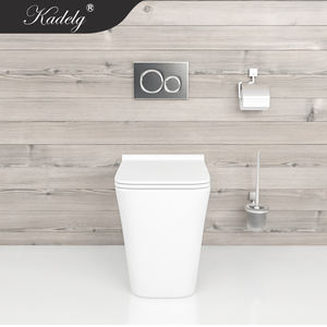 Eloganted Toilette blanche matte montée sur le sol - Product Image 4