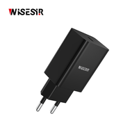 Chargeur mural rapide WISESIR 33W GaN Type-C PD 3.0 PPS avec protection OTP, efficacité de 92%, certifié CE ROHS