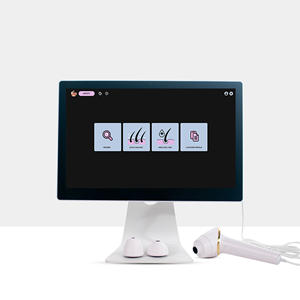 Analyseur de cuir chevelu AI d'usine avec écran de 15 pouces, détecteur de follicules pileux, test de perte de cheveux, test de pellicules, équipement d'esthétique - Product Image 1