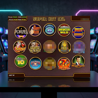 Paula XXL Super Hot 15 1 V3 Bronze WMS 550 Pot Gold Coin Pusher Prise US Jeux d'arcade classiques JAMMA