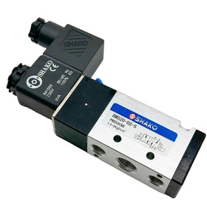 Shako BM520-02-S Électrovanne pneumatique 5 voies 2 positions en aluminium - Product Image 4