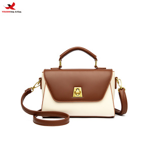 Vintage Fashion High-End <b>Small</b> Square Bag for Women Single Strap Zip Versatile Shoulder Crossbody <b>Handbag</b> RTS Bulk Mixed Order - Product Image 1