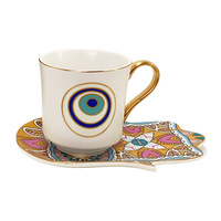 Nouvel ensemble de tasses et soucoupes à café turc, design nordique moderne et créatif, jetable, compatible lave-vaisselle et micro-ondes, avec plateau, pour le camping et le thé de l'après-midi