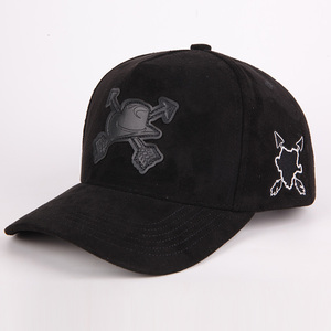 Mũ bóng chày thể thao nam chất liệu da lộn cao cấp, lót satin, thêu logo <span class=keywords><strong>3D</strong></span> 5 mảnh, 100% cotton, tùy chỉnh - Product Image 4