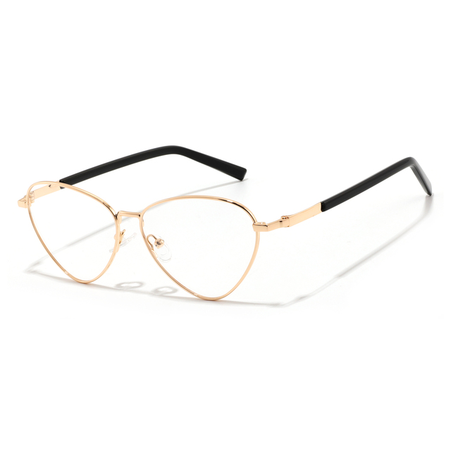OEM/ODM Prescription Metal Optical Eyeglasses Frame Lightweight Durable Women's Cat Eye Eyewear Frames Wholesale