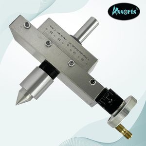 Accesorio de torneado cónico con punta giratoria para torno, vástago recto métrico - Product Image 5