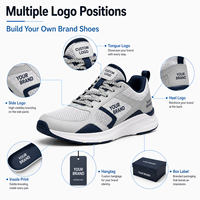 OEM ODM Chaussures de sport en cuir véritable de haute qualité avec logo personnalisé, design de baskets blanches, chaussures décontractées pour hommes, chaussures personnalisées