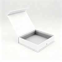 Boîte cadeau en carton rigide personnalisable, écologique, recyclable, avec fermeture magnétique, gaufrage, forme personnalisée, papier couché pour