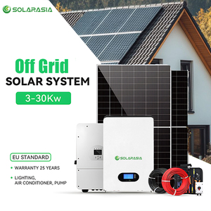 <b>Solar</b> Energy Hybrid on OFF Grid System Full <b>Kit</b> 30kw Storage Complete for Residential Use 3kw-30kw <b>Solar</b> System-003 Built-in MPP - Product Image 4