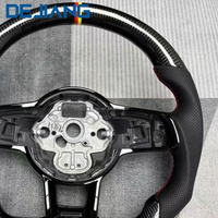 Volant de voiture en fibre de carbone le plus vendu pour VW Volkswagen Golf 5 6 7 R MK5 MK6 MK7 MK7.5 Gti Polo Passat B8 Amélioré
