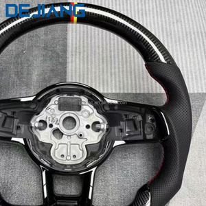 Volante de Fibra de Carbono Más Vendido para VW Volkswagen Golf 5 <span class=keywords><strong>6</strong></span> 7 R MK5 MK6 MK7 MK7.5 <span class=keywords><strong>Gti</strong></span> <span class=keywords><strong>Polo</strong></span> Passat B8 Mejorado - Product Image 3