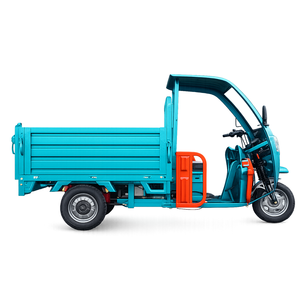 Tricycle électrique de transport robuste 2026, 1500W, 2 <span class=keywords><strong>places</strong></span>, carrosserie ouverte, autonomie 30-50km, charge utile 200-300kg - Product Image 2
