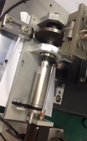 Rouleau de machine à coudre industrielle à ultrasons avec point invisible, conception à lit plat, nouvelle lubrification automatique, construction en plastique