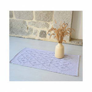 Tapis en coton tissé à la main petit tapis pour entrée ou cuisine Option antidérapante Mini tapis pour salon salle de bain au prix de gros - Product Image 1