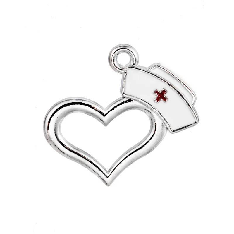 Trendy Rhodium Plated 3D Coffee Cup Floating Lobster Clasp Charm for Key Chain 
