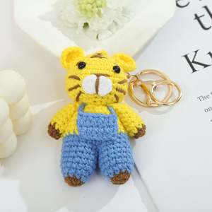 ตุ๊กตาถักไหมพรมรูปสัตว์ประจำปีนักษัตร 12 ราศี งานฝีมือประณีต น่ารัก ใช้เป็นเครื่องประดับห้อยได้ ขายส่ง - Product Image 3