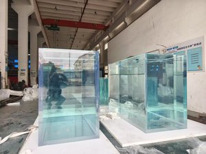 Acuario de plexiglás de acrílico transparente alto - Product Image 3