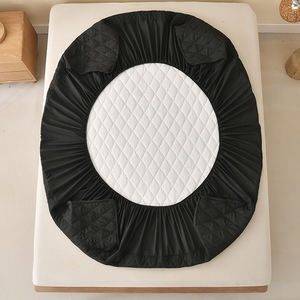 Protège-matelas en microfibre de polyester imperméable, respirant, épais et doux pour la peau, pour lit, vente en gros à prix réduit - Product Image 3