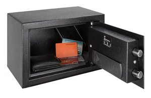 スチール製静電粉体塗装仕上げ、子供用隠し壁掛けミニ金庫、電子デジタルロックと鍵付き - Product Image 4