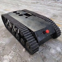 Máquina Recolectora de Pelotas de Golf con Chasis de Orugas de Goma, Robot Recolector de Pelotas de Golf, Robot Crawler Recolector de Pelotas
