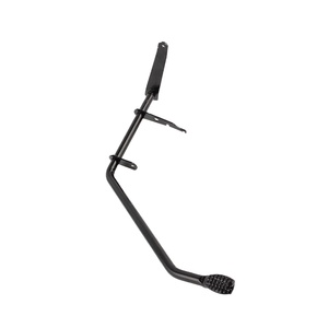 Gloss Black Footrest Bracket Fussrastentraeger Tuning for Simson S50 S51 S70 S53 S83 Enduro for Ost DDR - Product Image 1