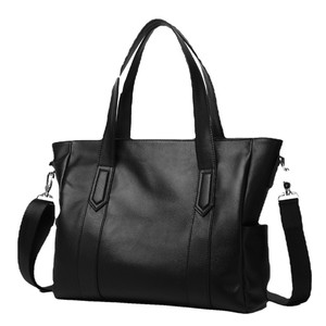 Men's Handbag Top Grain Cowhide Large Capacity Business Shoulder <b>Bag</b> Crossbody Tote <b>Bag</b> Solid Color Leisure Travel - Product Image 5
