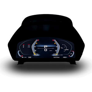 Panel instrumen LCD Speedometer tampilan mobil, cocok untuk BMW Display E90 F02 F10 F15 F20 F25 F26 F30 Upgrade 7 mode <span class=keywords><strong>3</strong></span> warna - Product Image 1