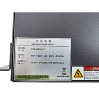 Alimentation électrique intégrée GPE48200E-F 6U pour télécommunications, alimentation à découpage 200A