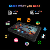 Tablette robuste OEM ST11Q3 avec lecteur de codes-barres, tablette industrielle Android 13 de 10,1 pouces avec lecteur de codes-barres 1D/2D QR, scanner d'inventaire, 5G GPS NFC