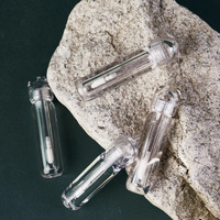 Flacon de brillant à lèvres transparent vide de 3 ml en stock – Tube innovant pour emballage cosmétique et maquillage (rouge à lèvres)
