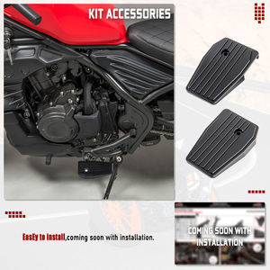 Piezas de accesorios de motocicleta XXUN para Honda <span class=keywords><strong>Rebel</strong></span> CMX500 CMX300 CMX 500 300 2017-2024, reposapiés, extensión de tablero de paso - Product Image 5
