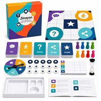 Jeu de société interactif personnalisé pour la famille et la salle de classe, avec design modulaire, en carton, pour le divertissement lors de fêtes