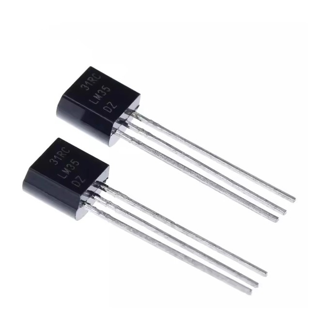 Original LM35DZ/NOPB TO-92 DIP LM35 10mV/C, 1C High Voltage Analog Temperature Sensor IC Chip