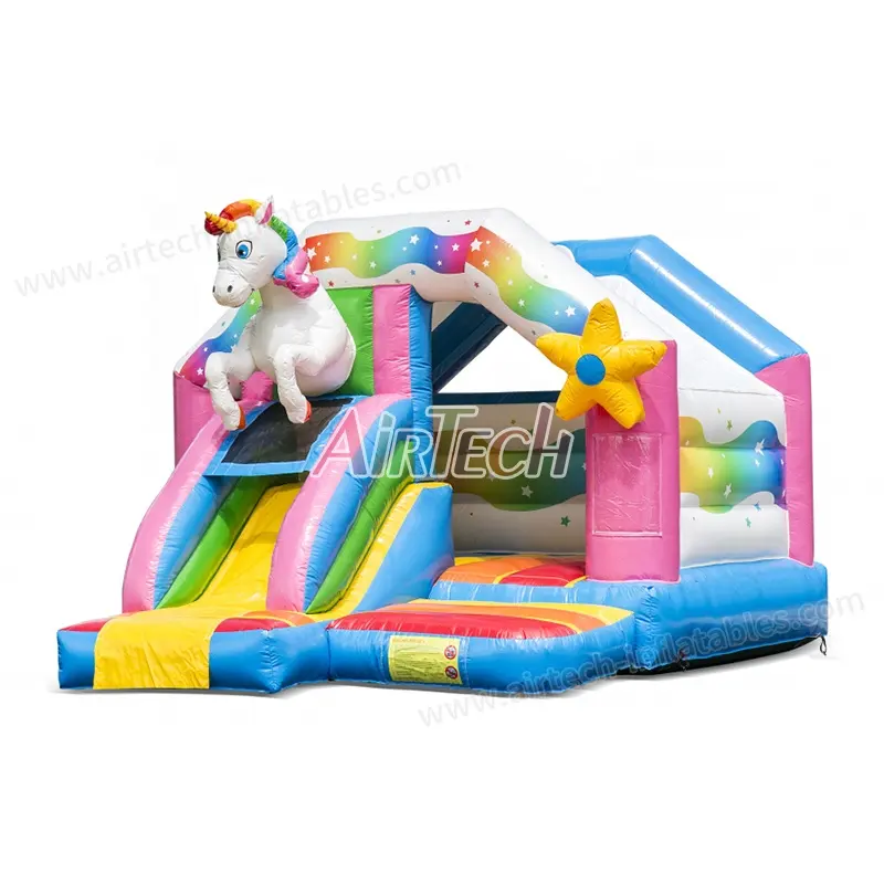 Cheap small bouncy castle argos blow up jumping castle unicorn inflatable bouncer for sale