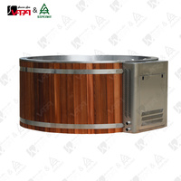 Vapasauna Factory Direct Spa chauffé électrique avec revêtement intérieur en acier inoxydable et jets, pour Villa, SPA, Bain de bien-être à domicile et Piscine