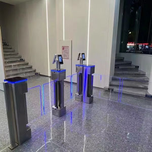 Промышленный класс вертикальный поворотный турникет сверхмощный Барьерный затвор с распознаванием лица для заводов - Product Image 4