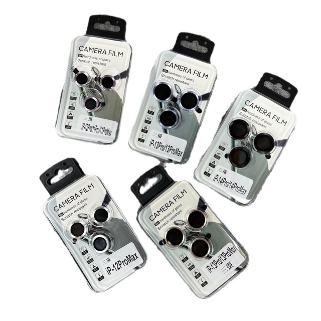 For iPhone 16 Pro Max Apple 17 lens cover protector featuring Eagle Eye CD pattern and 15mm metal ring rear camera protection