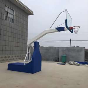 Panier de <span class=keywords><strong>basket</strong></span>-ball professionnel à <span class=keywords><strong>base</strong></span> lestée simulée, résistant au vent, de qualité tournoi, avec anneau détachable et anti-fade - Product Image 3