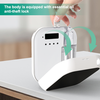 Diffuseur d'huiles essentielles sans eau Commercial Electric, à fixation murale, pour grands espaces, parfum longue durée, capacité 150 ml