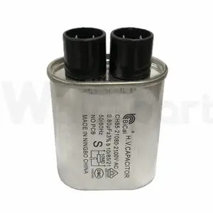 Condensador de microonda para coche, pieza de inserción tipo #0,8, 3% UF, 2100, 187 V, 50/60 H, 2 + 2 M