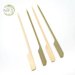 Suministros para fiestas <span class=keywords><strong>NIF</strong></span> Brochetas gruesas y afiladas Kebab Palo de bambú para barbacoa - Product Image 4