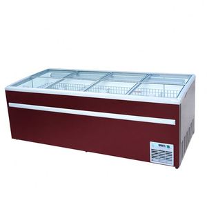 Isla congelador/supermercado refrigeradores comerciales/pecho/pantalla enfriador para alimentos congelados - Product Image 5