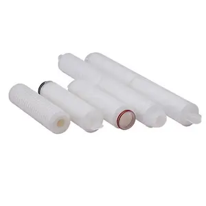 0.22um Highly Asymmetric PES Membrane Pleated Filter Cartridge for Beer Vodka Water Wine Final Filtration