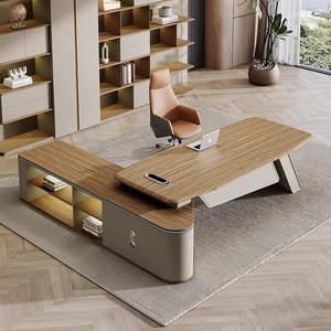 <span class=keywords><strong>Bureau</strong></span> de direction en L de luxe, mobilier de <span class=keywords><strong>bureau</strong></span>, espace de travail spacieux et design moderne, table de <span class=keywords><strong>bureau</strong></span> pour espaces de travail haut de gamme - Product Image 1