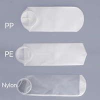 Sacs filtrants liquides en polypropylène de qualité alimentaire PP PE PTFE Nylon 5 10 25 100 200 microns pour aquarium