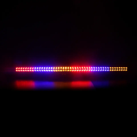 Sistema de luces LED para camión, barra de luz de 50 pulgadas, resistente al agua, 288W, de alta intensidad, con controlador, barra automática
