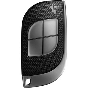 Tts44fks Telecomando a 4 canali da 433 Mhz per apertura cancelli di garage e capannoni, design minimalista, materiale plastico - Product Image 2