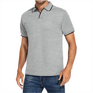 Camiseta Polo de Hombre de Punto, 100% Algodón, 220 GSM, Corte Regular, Antiarrugas, Verano, Moda, con Logotipo de Marca Personalizado al por Mayor OEM - Product Image 6