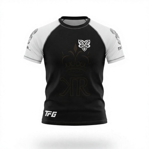 Fabricant de vêtements de compression personnalisés pour BJJ, Jiu Jitsu, grappling, No-Gi, MMA, avec sublimation et évacuation de l'humidité - Product Image 2